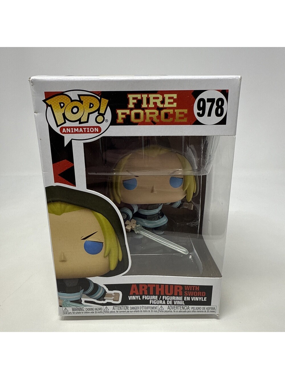 Funko Pop! Vinyl: Fire Force - Arthur with Sword #978